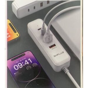 38W POWER SOCKET- 2 USB A + 2 TYPE C