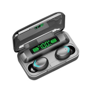 F9-5C True Wireless Stereo LED Digital Display-Black