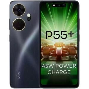 itel P55+ - 6.6" (128GB/8GB) 50MP, 4G Dual SIM, 5000mAh - Black