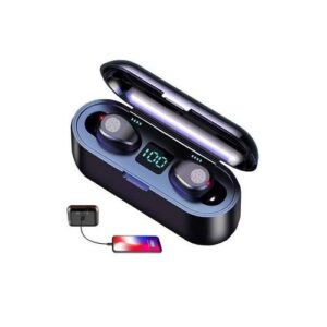 F9 Fingerprint Touch Bluetooth Earphone Earbuds