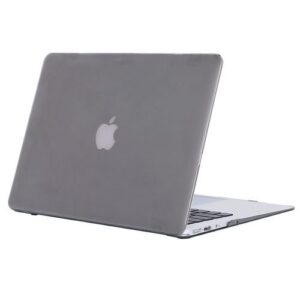 13" Air Case, Crystal Hard Rubberized Cover For Macbook Air 13.3 Inch, Grey