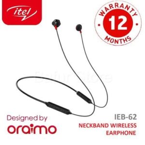 itel HD Stereo Sound Neckband Wireless Earphone