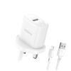 Oraimo Compact 2a Fast Charger Firefly 30 CW-U66S+C53