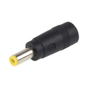 5.5 X 1.7mm DC Male To 5.5 X 2.1mm DC Female Power Plug Tip For Acer 5680 / A110L / A150L / A150X Laptop Adapter