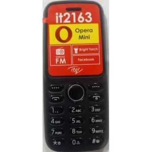 itel It2163N,1.77 Screen,Opera Mini, BrightTorch,1000mAh , Black