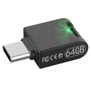 915 Generation Mini 64GB USB C Type C USB30 Flash Drive for Andriods SmartPhone Memory USB Stick for PC Laptop-Black