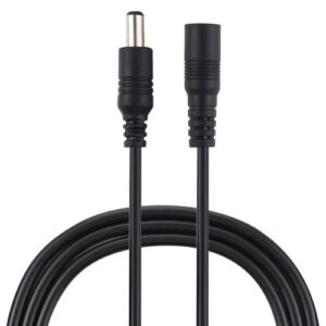 1m 22AWG 5.5 X 2.1mm Female To Male DC Power Supply Plug Extension Cable For Laptop