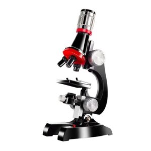 1200X Microscope With Acessories For Adults School Black