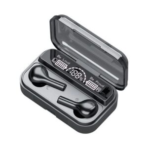 278 TWS External Noise Cancelling Touch Bluetooth Earphone With Charging Box & Digital Display