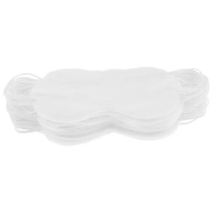 100 Pieces Eye Masks Breathable Delicate Leather Safety Accessories