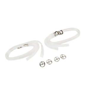2 Pairs Detachable Transparent Anti-slip Shoe Straps For High Heeled