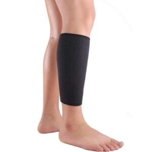 Calf Compression Sleeve Leg Socks Shin Splint Support Brace Protector
