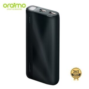 Oraimo 20000mAh Power-bank Traveler 4 Pro ( 2 USB Port+ 1 Type-C Port)