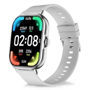 2.09 Smartwatch Full Touch Screen - Health Check Off-white
