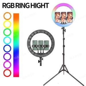 18 Inch RGB LED Multicolor Ring Light