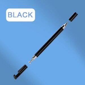 1PC Universal 3-in-1 Stylus for Smartphones, Tablets, Coarse, Fine, Drawing, Capacitive Pen, Android Phone Screen, Touch Pen Black