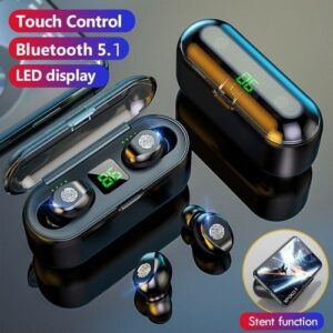 F9 Wireless Fingerprint Touch Bluetooth Headset