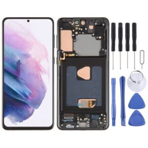 For Samsung Galaxy S21+ 5G SM-G996B OLED LCD Screen Digitizer Fullembly With Frame