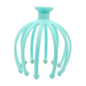 Claw Scalp Massager Lightweight Gifts Hand Held For Home Office Blue