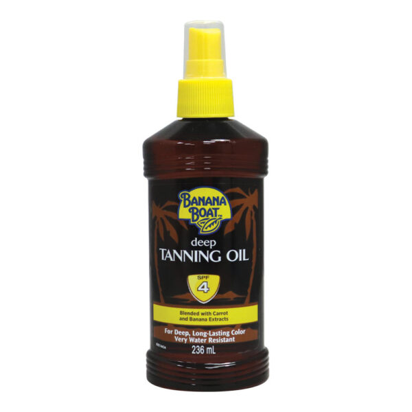 Banana Boat Tanning Oil Spf4 236ml