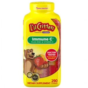 LIL CRITTERS IMMUNE C PLUS ZINC AND VITAMIN D GUMMIES X290 | VITAFUSION