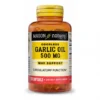 GARLIC OIL 500MG (ODOURLESS) SOFTGELS x100 | MASON NATURAL