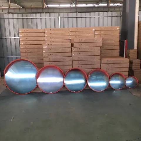 Acrylic packing convex mirror