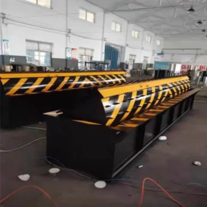 Rising road blocker security system