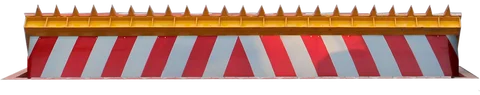 Warrior Road blocker rising kerb