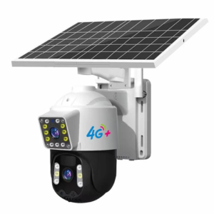 Solar powered outdoor PTZ camera