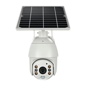 Solar power cctv camera
