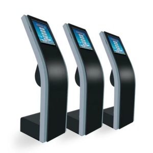 Ticket dispenser kiosk queue management