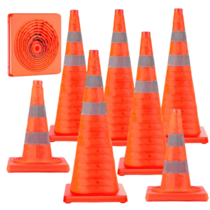 Round reflective cones