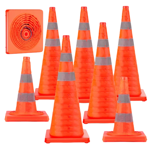 Round reflective cones