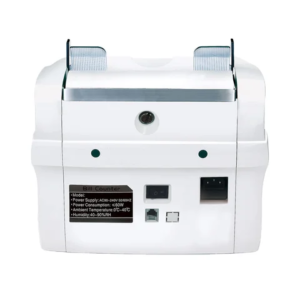 Counting machine dispenser