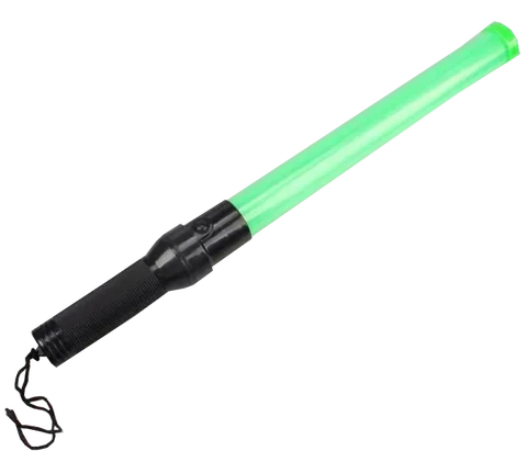 Led traffic safety wand