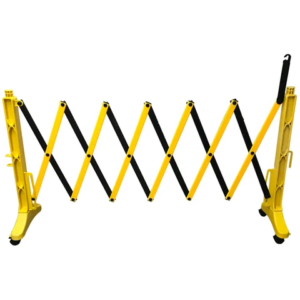 Expandable plastic barricade Fence