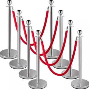 Rope Stanchion Queue system