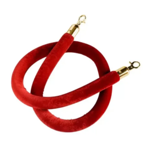 Outdoor rope Stanchion barrier