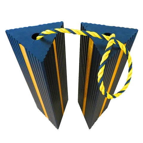 Aviation wheel rubber chock