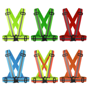 High visibility suspender/vest