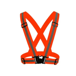 Elastic adjustable reflective vest