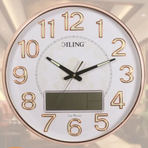 Hidden spy wall clock