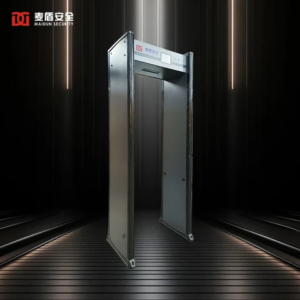Walk through metal security screening system