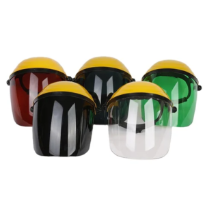 Face shield mask with glasses frame