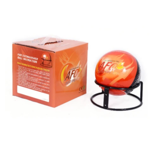 Dry powder fire extinguishing ball