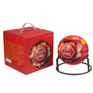 Dry powder extinguisher ball
