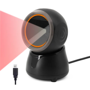Wireless barcode scanner with USB cable