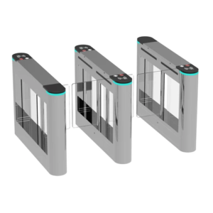 Turnstile swing glass single gate motor