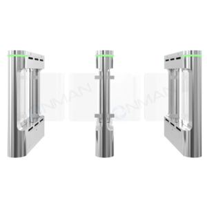 Manual signal directional Entrance swing turnstile